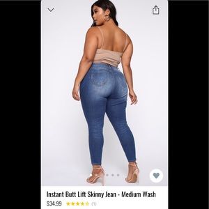 Instant Butt lift Skinnies